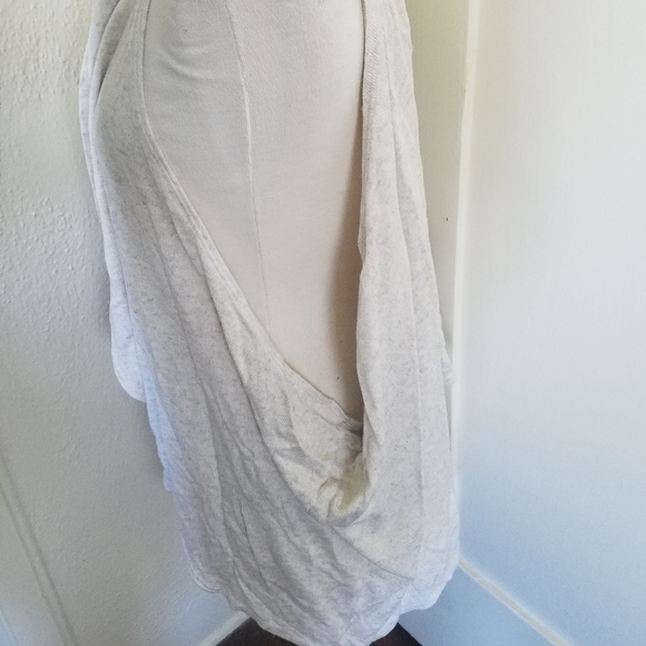 Stewart Brown Heather Gray Soft Cozy Flax Knit Sweater Vest Women's Size M/L - Picture 6 of 8